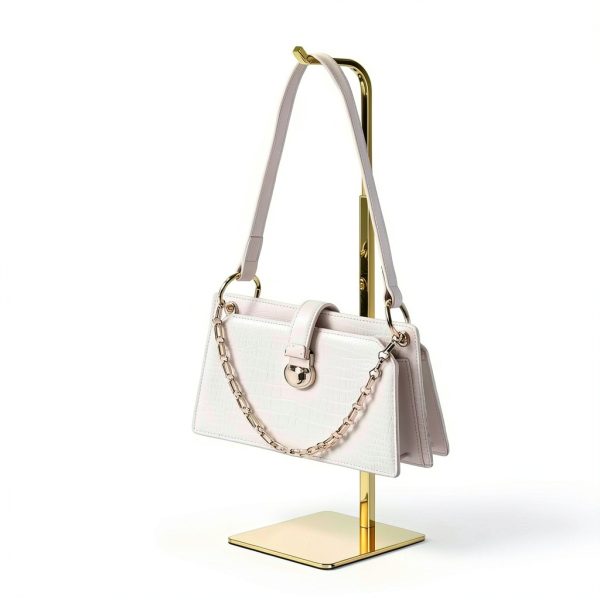 Pickpiff Gold Bag Display Stand 3‑Piece Wall Mount Polished-6