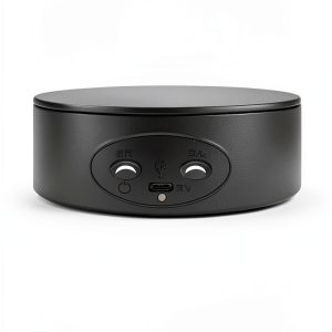 ZLMONDEE 13cm Rotating Display Stand Pedestal Adjustable Speed USB-0