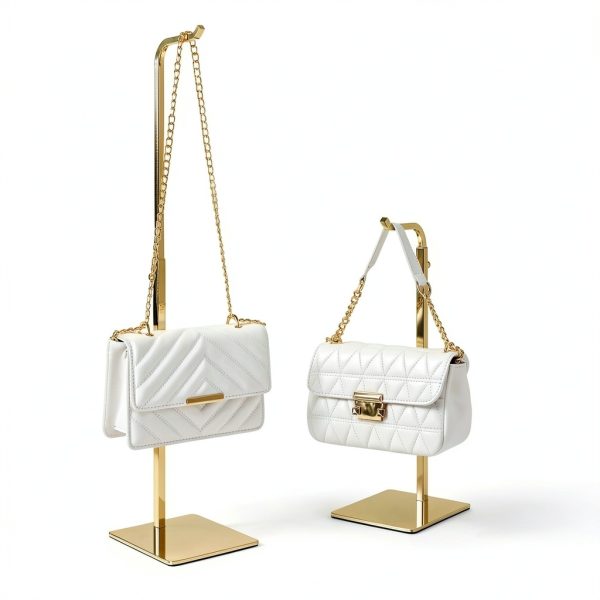 Pickpiff Gold Bag Display Stand 3‑Piece Wall Mount Polished-7