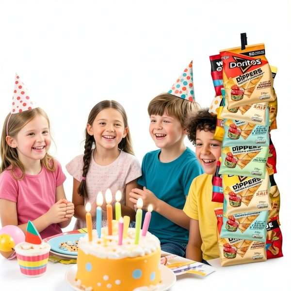 Dixsxusu Steel 2‑Tier Snack Display Rack with Rust‑Resistant Coating-5
