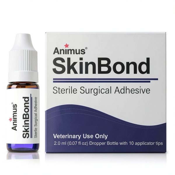 Animus SkinBond Animal Skin Glue - Quick-Setting Surgical Adhesive 2ml-0