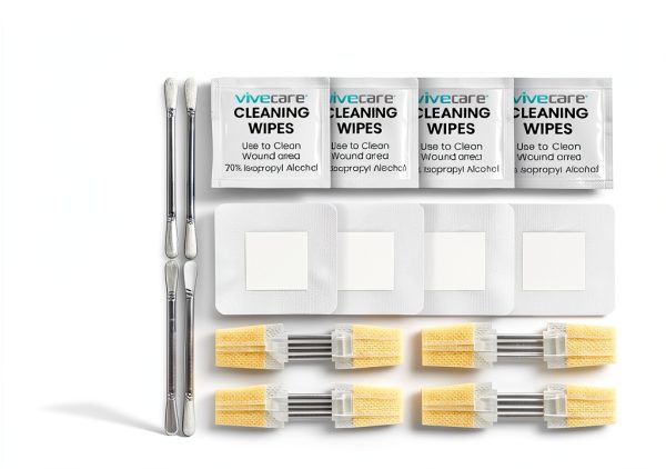 ViveCare Emergency Wound Closure Kit 4‑Piece Zip Stitch Bandages-7