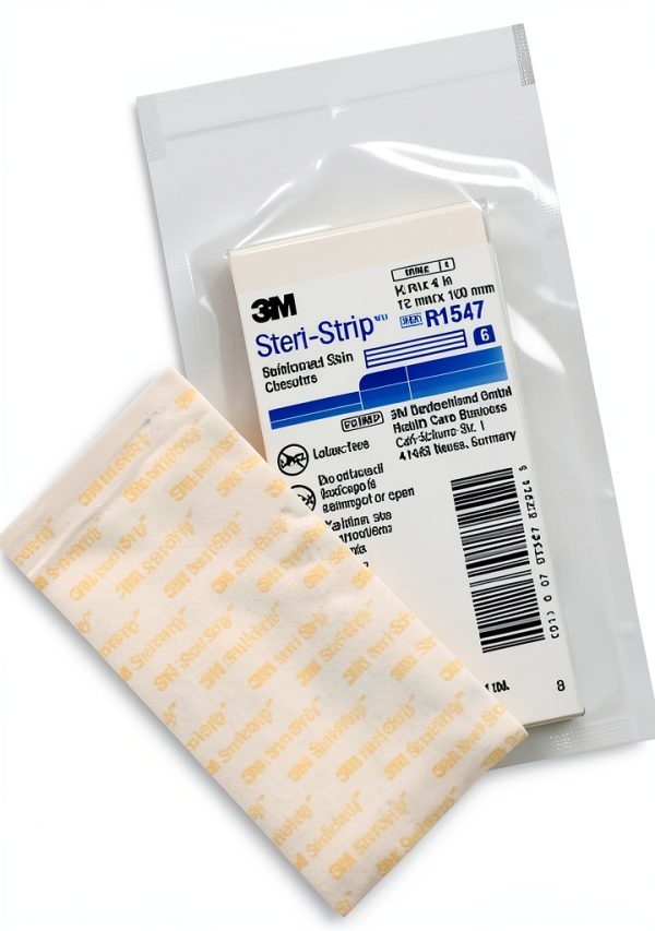 3M Steri-Strip Elastic Skin Closures 1/2" x 4" Latex-Free - Box of 50-1
