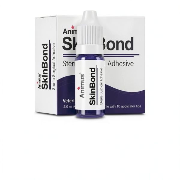 Animus SkinBond Animal Skin Glue - Quick-Setting Surgical Adhesive 2ml-1