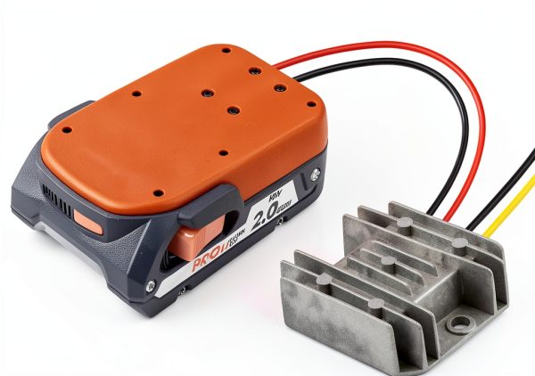 DC 18V to 12V Step Down Converter for Ridgid 18V Battery 10A Max 120W-0